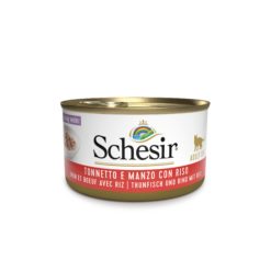 SCHESIR CAT GR. 85 Tonnetto e manzo con riso