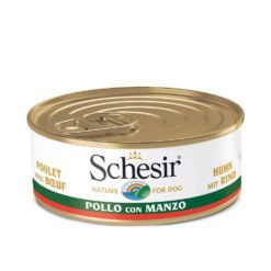 SCHESIR DOG GR. 150 POLLO CON MANZO