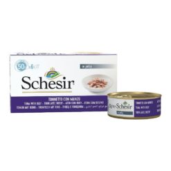 SCHESIR CAT Multipack 6pzx50gr Tonnetto con manzo
