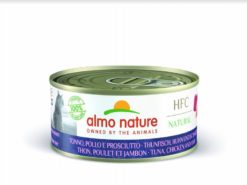 ALMO UMIDO GATTO GR. 150 TONNO POLLO PROSCIUTTO