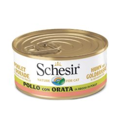 SCHESIR CAT 70gr Pollo con orata in brodo di pesce