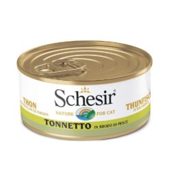 SCHESIR CAT 70gr Tonnetto in brodo di pesce