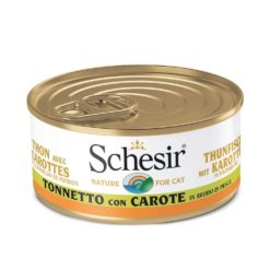 SCHESIR CAT 70gr Tonnetto carote in brodo pesce