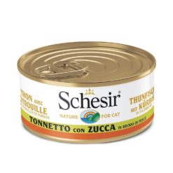 SCHESIR CAT 70gr Tonnetto con zucca in brodo pesce