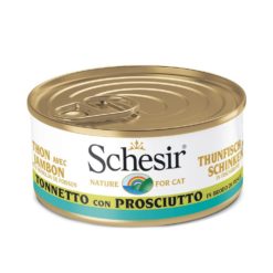 SCHESIR CAT 70gr Tonnetto prosciutto in brodo pesc