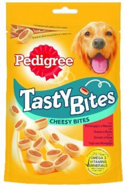 Pedigree Tasty Bites 140gr Cheesy Bites