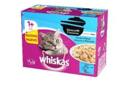 Whiskas Multipack 12pzx85gr PESCE per gatti anni1+