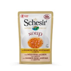 SCHESIR CAT SOUP GR. 85 Salmone rosa sel. e carote
