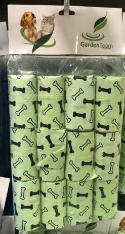SACCHETTINI COLOR VERDE CON OSSO 24rotoli