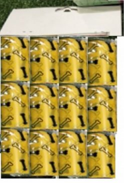 SACCHETTINI COLOR GIALLO CON OSSO 24rotoli