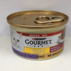 Gourmet Gold gr. 85 INTRECCI TACCHINO & AGNELLO