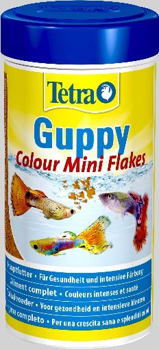 TETRA GUPPY COLOUR MINI FLAKES 250 ML