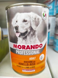 Morando Professional 405gr bocconi agnello e riso