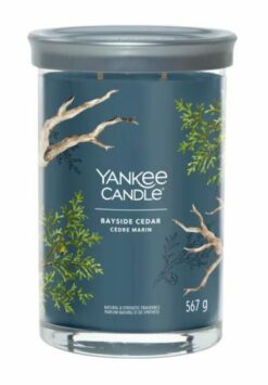 YANKEE CANDLE SIGNATURE BAYSIDE CEDAR TUMBLER GRAN