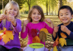 LABORATORIO PER BAMBINI "FOGLIE CREATIVE"